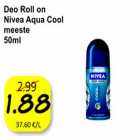 Deo Roll on Nivea Aqua Cool meeste