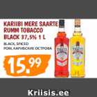 KARIIBI MERE SAARTE RUMM TOBACCO BLACK 37,5% 1 L