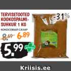 Allahindlus - TERVISETOOTED KOOKOSPALMISUHKUR 1 KG