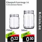 Klaaspurk keermega 1tk
