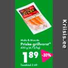 Maks $ Moorits Priske grillvorst* 400 g