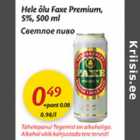 Allahindlus - Hele õlu Faxe Premium, 
