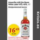 Allahindlus - Ameerika viski Jim Beam White Label 4YO,