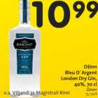 Allahindlus - Džinn Bleu D´Argent London Dry Gin, 40%, 70 cl