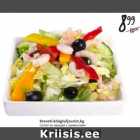 Магазин:Hüper Rimi,Скидка:Салат из овощей с креветками