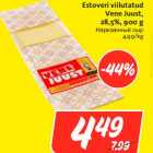 Allahindlus - Estoveri viilutatud
Vene Juust