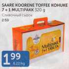 Allahindlus - SAARE KOORENE TOFFEE KOHUKE 7+1 MULTIPAKK 320 G