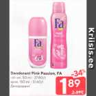Allahindlus - Deodorant Pink Passion, Fa