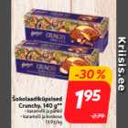 Шоколадное печенье
Crunchy, 140 г **