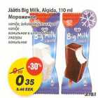 Allahindlus - Jäätis Big Milk,Algida