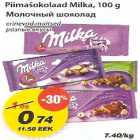 Allahindlus - Piimašokolaad Milka