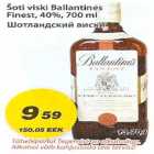 Alkohol - Šoti viski Ballantines Finest