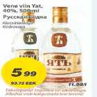 Alkohol - Vene viin Yat