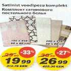 Satiinist voodipesu komplekt