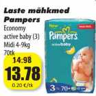 Allahindlus - Laste mähkmed
Pampers
