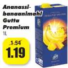 Ананасово-
банановый сок Gutta
Premium