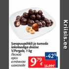 Магазин:Maxima,Скидка:Лесной орех в темном шоколаде