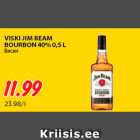 VISKI JIM BEAM
BOURBON 40% 0,5 L
