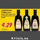 Allahindlus - LIKÖÖR KIIU
TORN 0,35 L