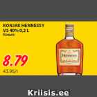 Allahindlus - KONJAK HENNESSY
VS 40% 0,2 L