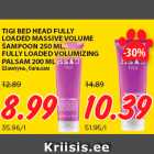 Allahindlus - TIGI BED HEAD FULLY
LOADED MASSIVE VOLUME
ŠAMPOON 250 ML,
FULLY LOADED VOLUMIZING
PALSAM 200 ML