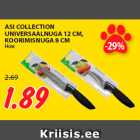 ASI COLLECTION
UNIVERSAALNUGA 12 CM,
KOORIMISNUGA 8 CM