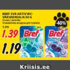 Allahindlus - BREF SVR AKTIV WCVÄRSKENDAJA
50 G