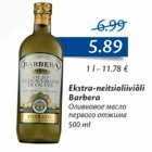 Allahindlus - Ekstra-neitsioliviõli Barbera 500 ml