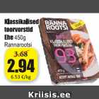 Klassikalised toorvorstid Ehe 