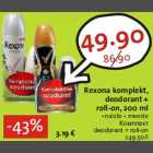 Allahindlus - Rexona komplekt deodorant + roll-on