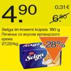 Selga iiri-kreemi küpsis