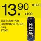 Alkohol - Eesti siider Fizz Blueberry