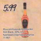 Muu piiritusjook Moldavskii Aist Black