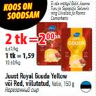 Juust Royal Gouda Yellaw või Red, viilutatud