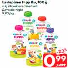 Allahindlus - Lastepüree Hipp Bio, 100 g
