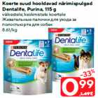 Allahindlus - Koerte suud hooldavad närimispulgad
Dentalife, Purina, 115 g