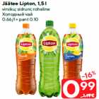 Allahindlus - Jäätee Lipton, 1,5 l

