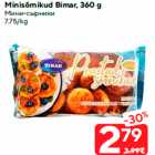 Allahindlus - Minisõrnikud Bimar, 360 g
