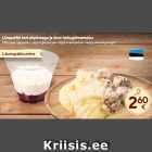 Мясные шарики с картофельным пюре и вишнёво-творожный десерт