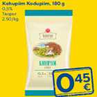 Allahindlus - Kohupiim Kodupiim, 180 g
0,5%
