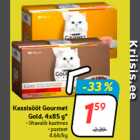 Корм для кошек Gourmet
Gold, 4x85 г *