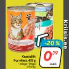 Kassisööt
Purrrfect, 415 g