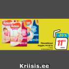 Allahindlus - Püksmähkmed
Huggies, 44-58 tk