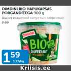 DIMDINI BIO HAPUKAPSAS PORGANDITEGA 900 g