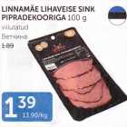 LINNAMÄE LIHAVEISE SINK PIPRADEKOORIGA 100 g