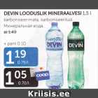 DEVIN LOODUSLIK MINERAALVESI 1,5 L