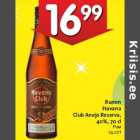 Allahindlus - Rumm
Havana
Club Anejo Reserva,
40%, 70 cl