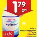 Softstar
majapidamispaber,
1 rull