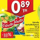 Allahindlus - Estrella
kartulikrõpsud,
150 g