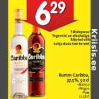 Allahindlus - Rumm Caribba,
37,5%, 50 cl